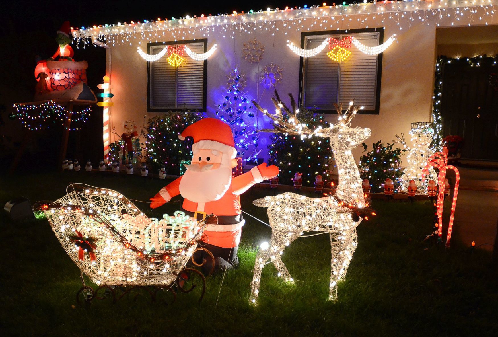 Napa Christmas lights
